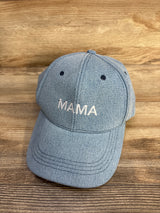 NEW Tummii Mama Cotton Twill Baseball Cap Blue