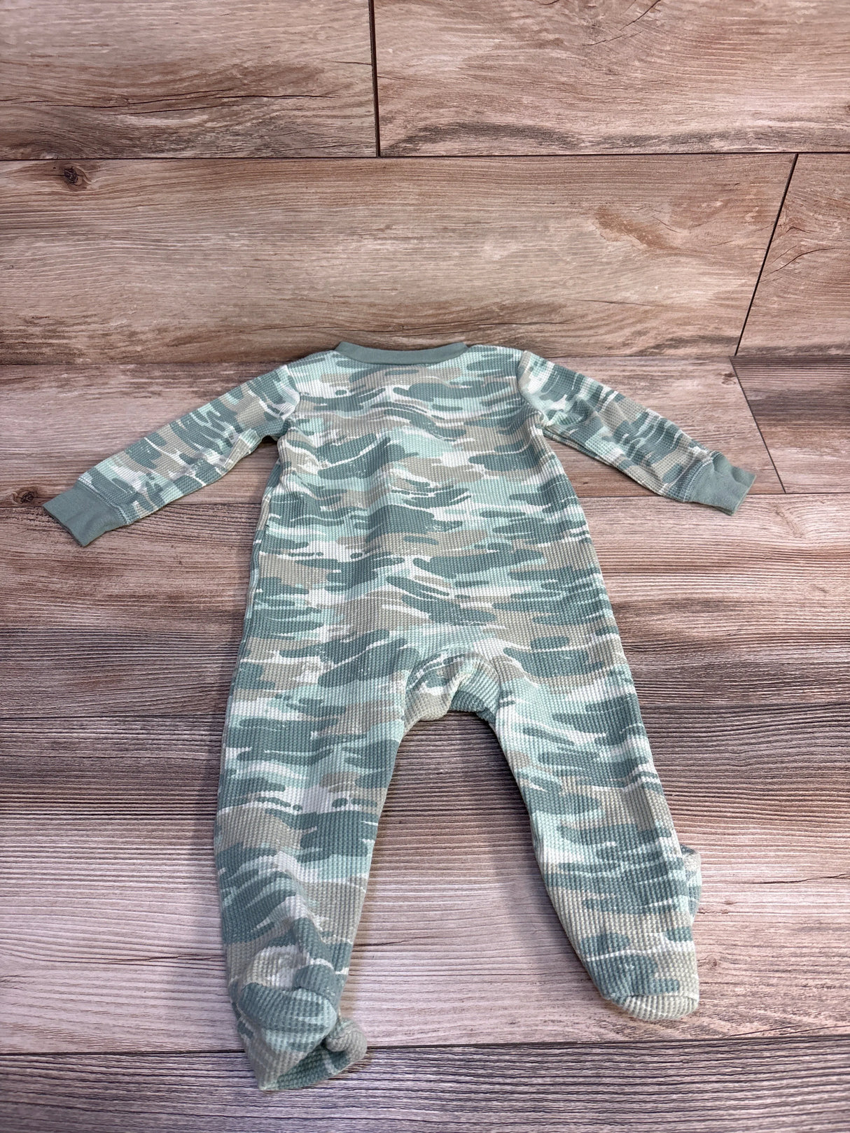Carter's Camo Sleeper Green sz 9m