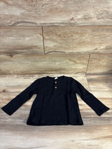 Shein Henley Shirt Black sz 3T