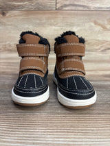 H&M Waterproof High Top Faux Fur Lined Winter Boots, Black sz 2.5c