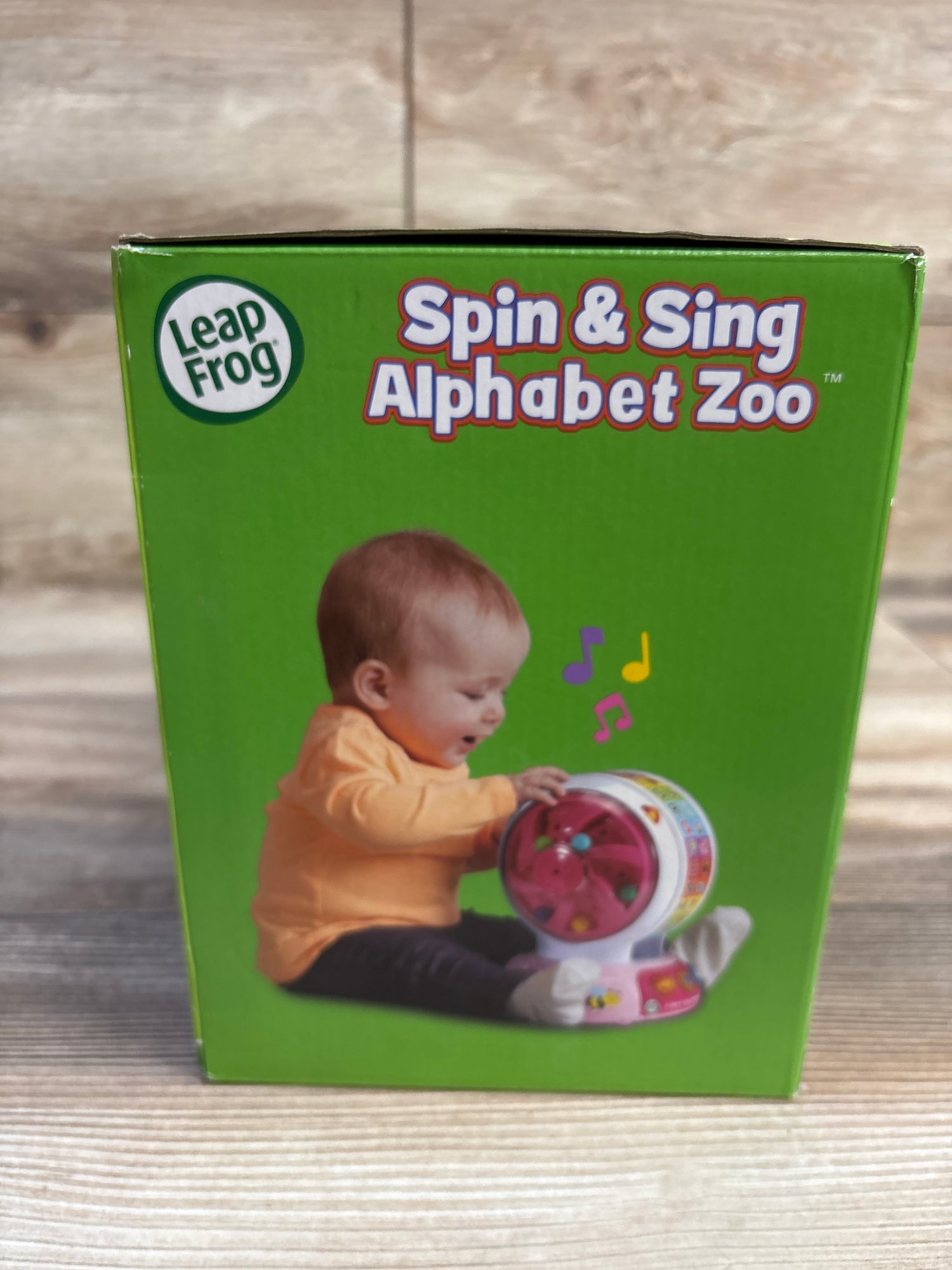 NEW LeapFrog Spin and Sing Alphabet Zoo in Pink