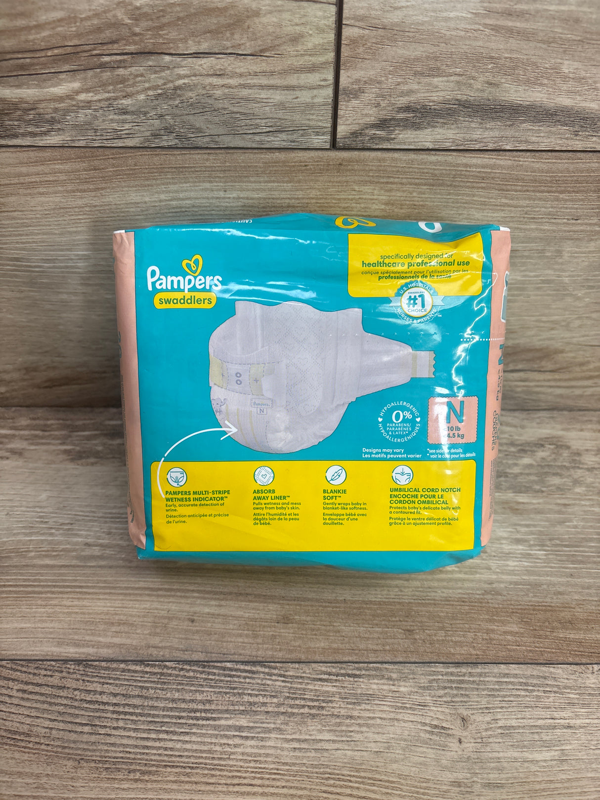 NEW Pampers Swaddlers Diapers 20Ct, sz Newborn