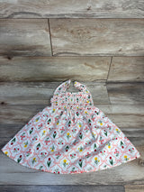 Lily Bleu Smocked Sleeveless Dress White sz 2T