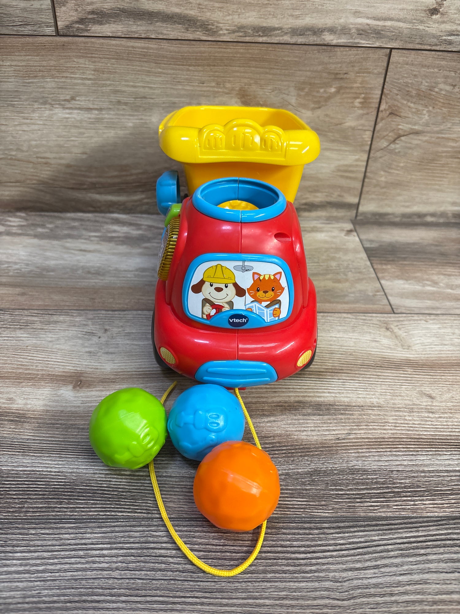 Vtech Drop & Go Dump Truck Red
