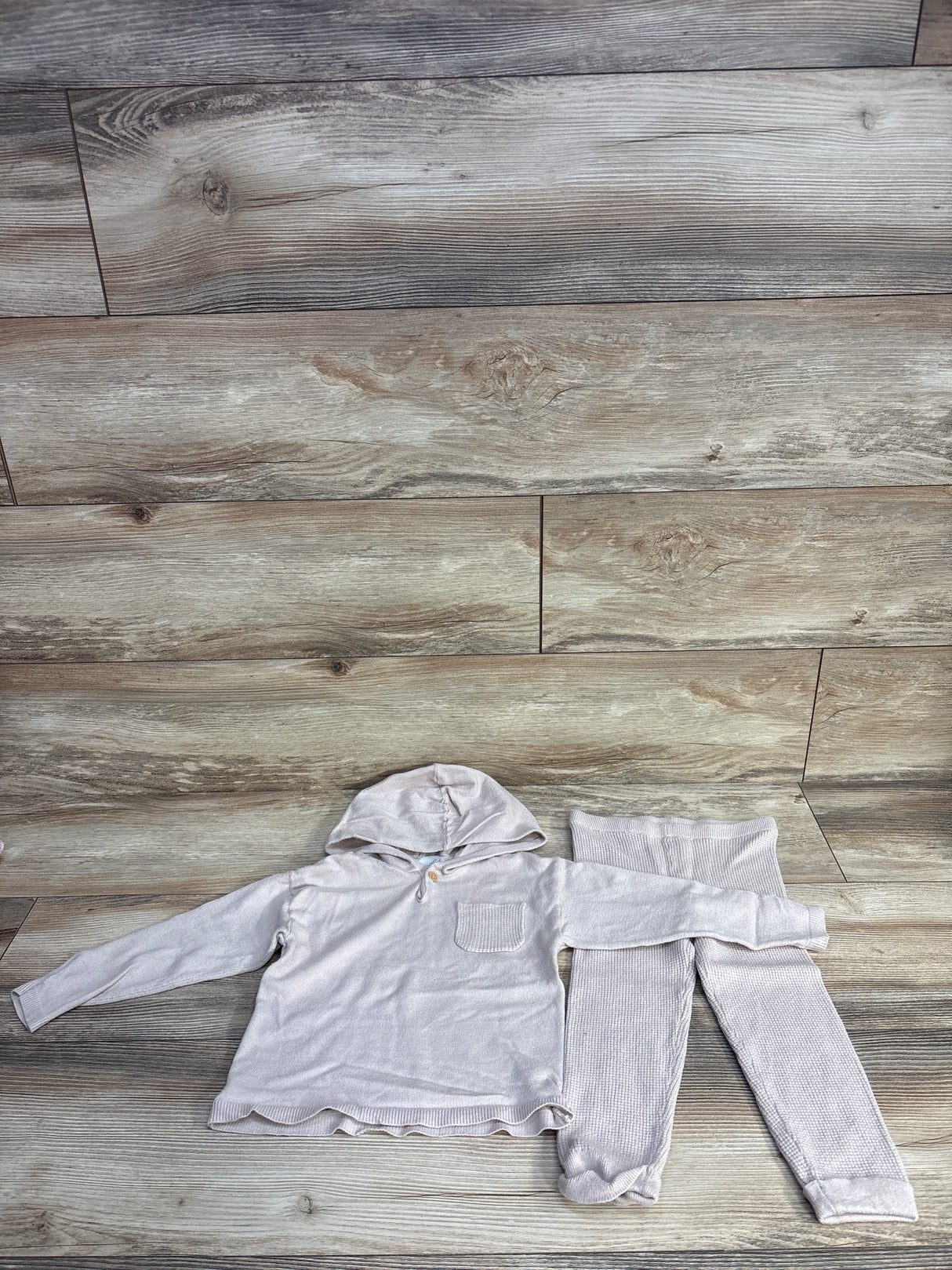 Modern Moments 2pc Hooded Pull Over & Pants Cream sz 3T
