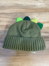 Cat & Jack Dino Knit Beanie Green sz 12-24m