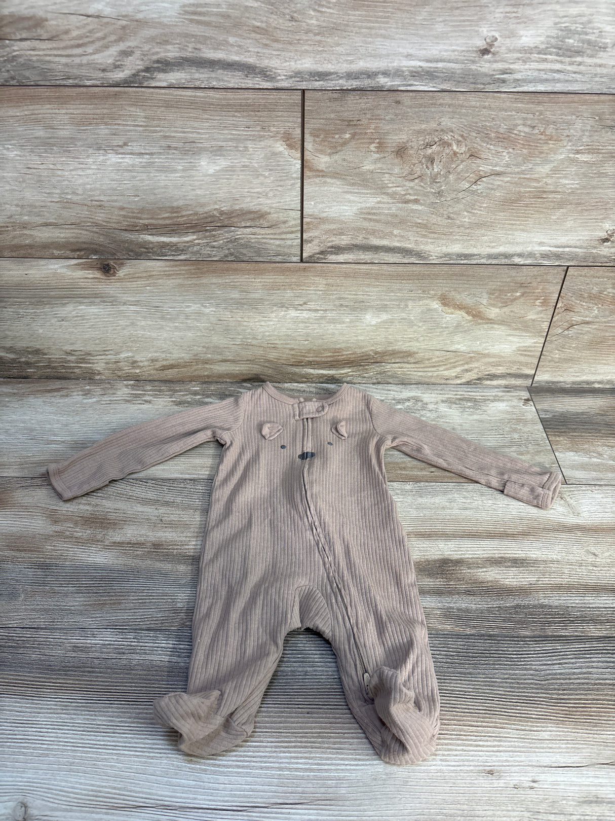 Carter's Ribbed Sleeper Brown sz 3m