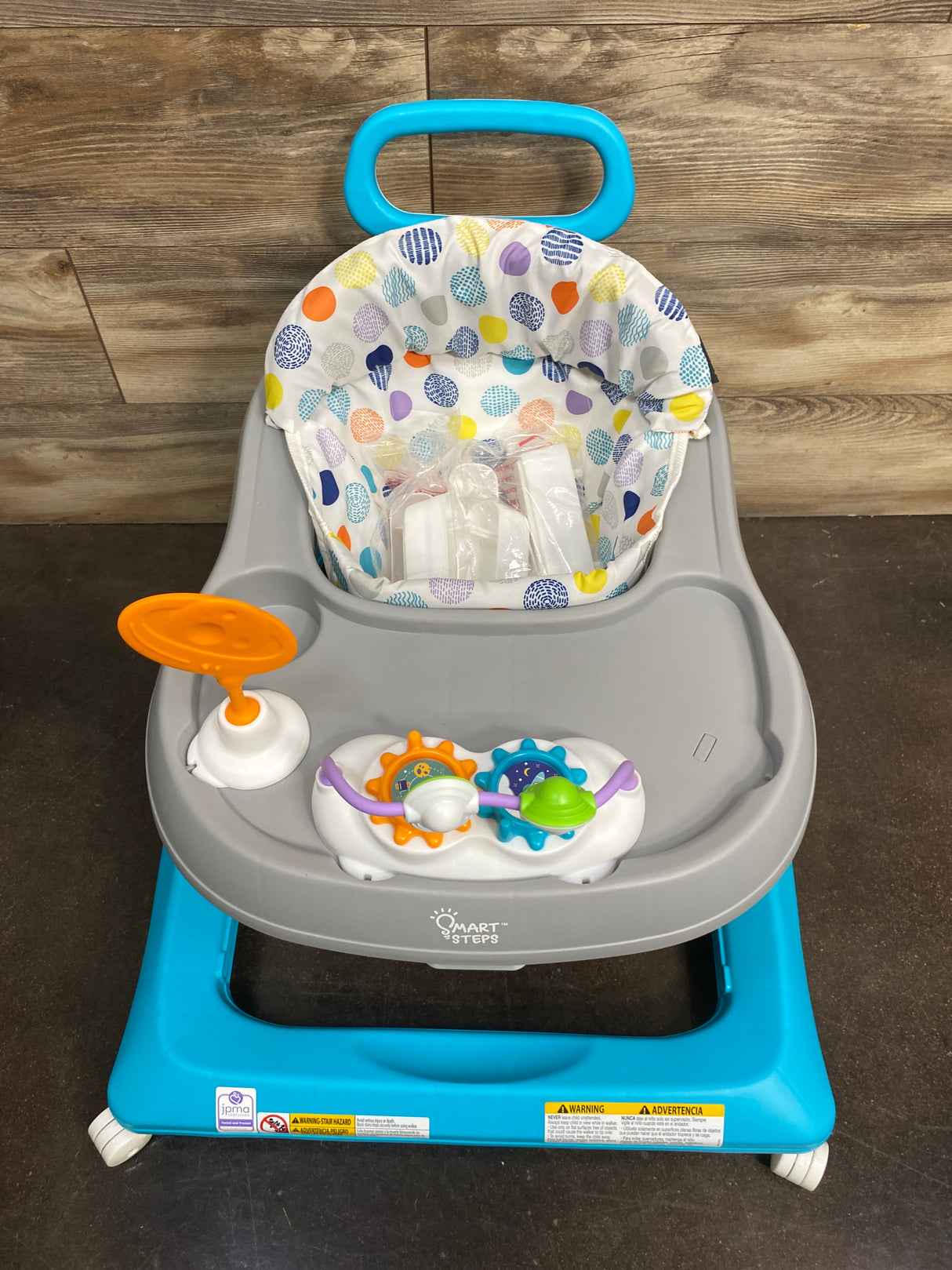 Smart Steps Trend PLUS 2-in-1 Walker in Orbits White