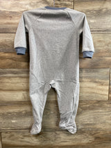 Just One You Bear Blanket Sleeper Grey sz 12m