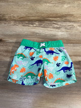 Cat & Jack Dinosaur Swim Trunks Green sz 18m - Me n Mommy To Be