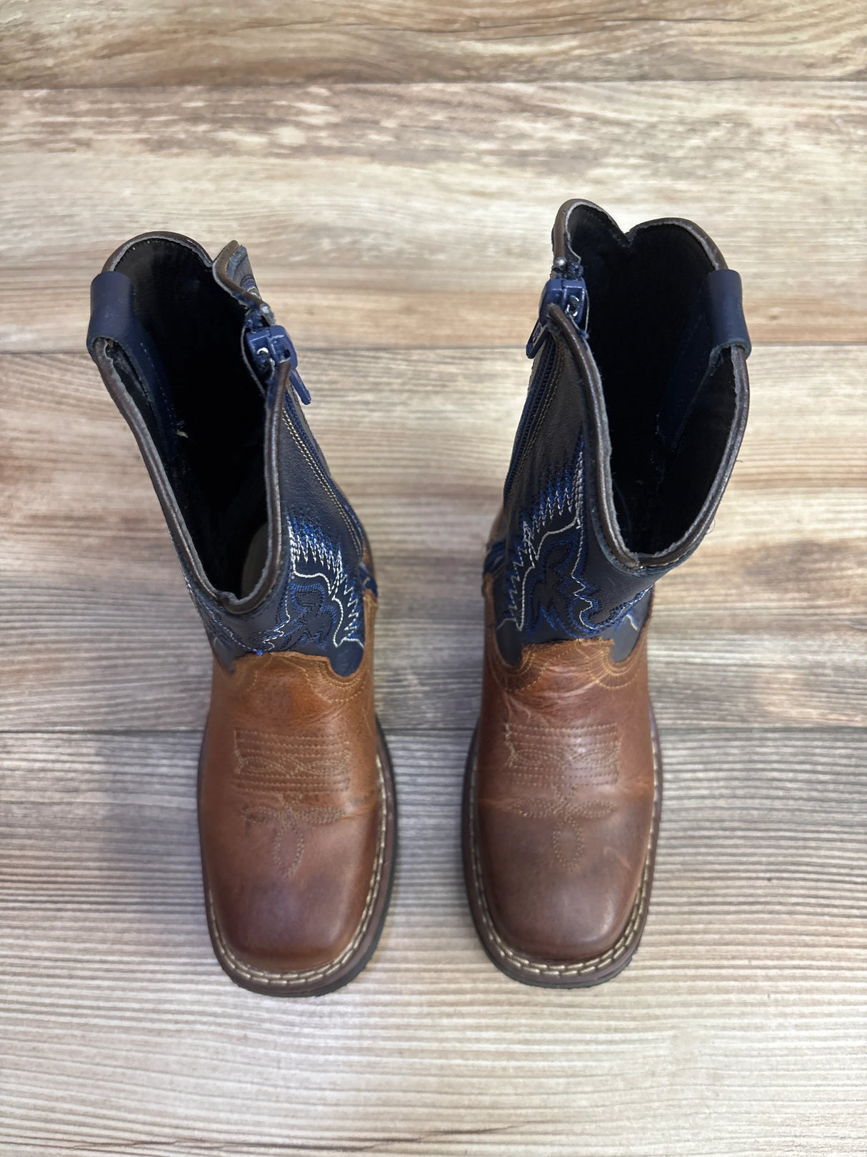 J.B. Dillon Western Cowboy Boots, Brown sz 9.5c