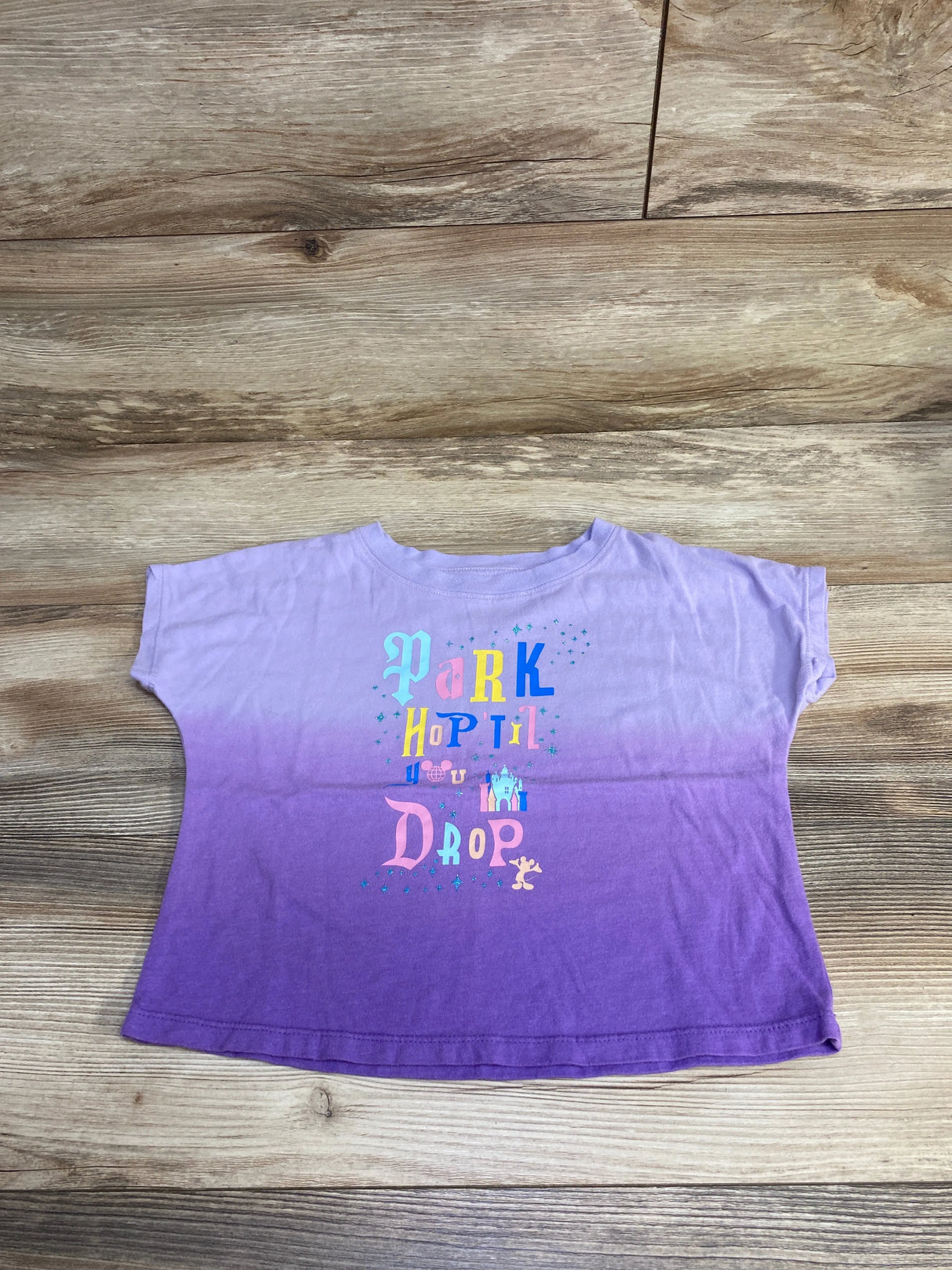 Disney Parks Shirt Purple sz 3-4T