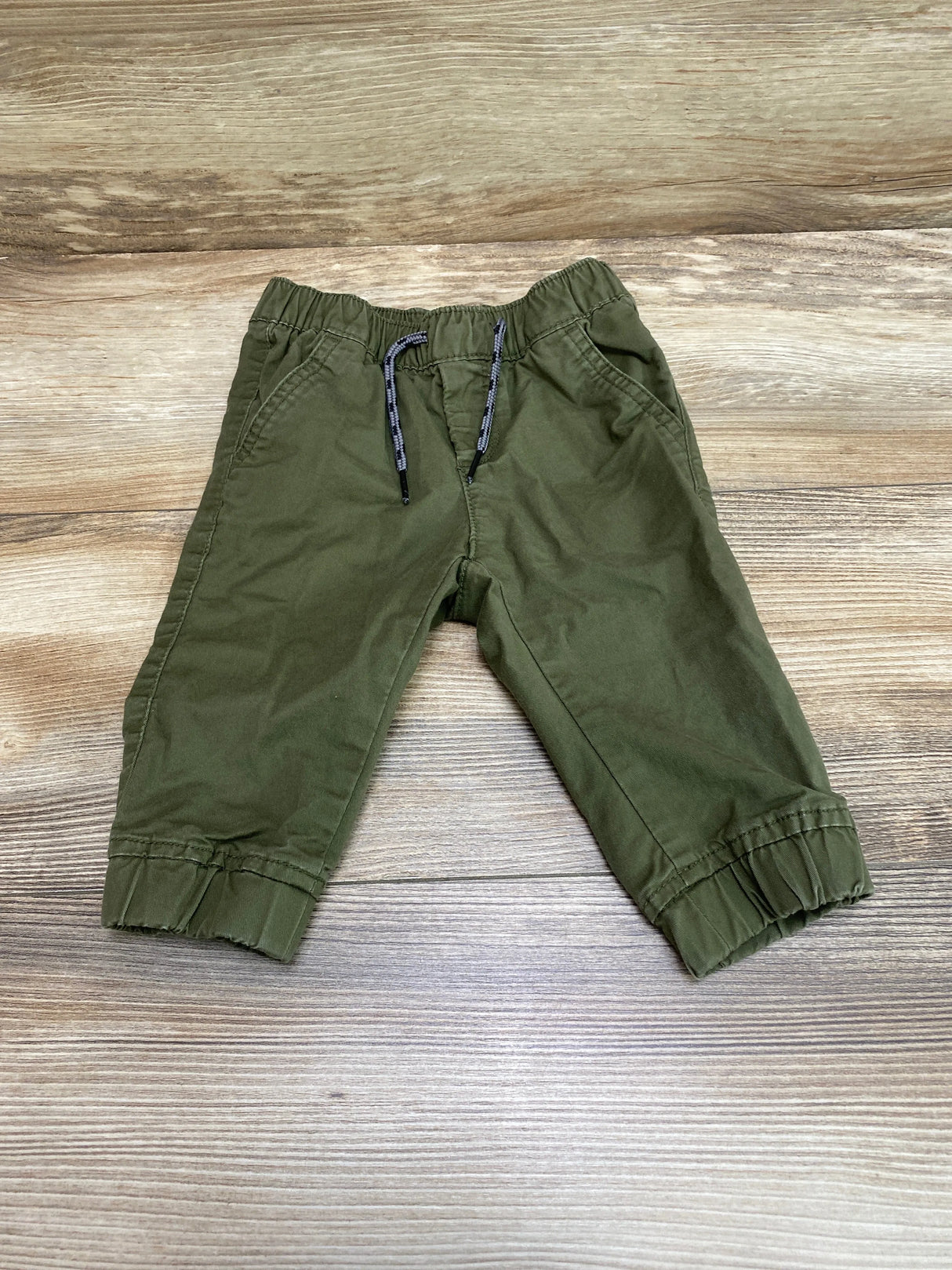 Baby Gap Pull-On Everyday Jogger Pants Green sz 6-12m