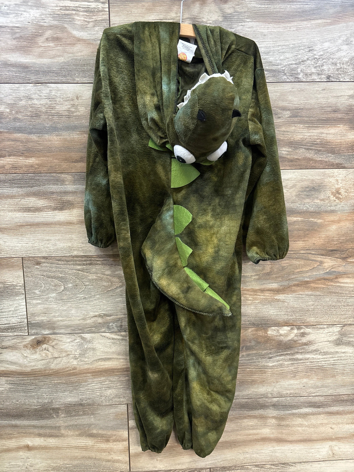 Rubies Dino Hooded Costume Green sz 5-6