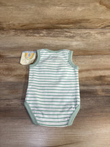 NEW Millie & Myles Daddy's Cool Dude Tank Bodysuit White sz 0-3m