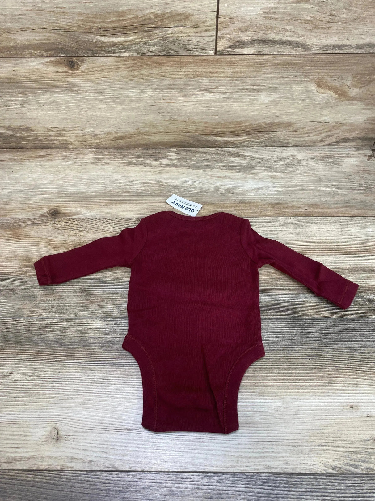 NEW Old Navy Grandma Hugs Maroon Bodysuit sz 0-3m