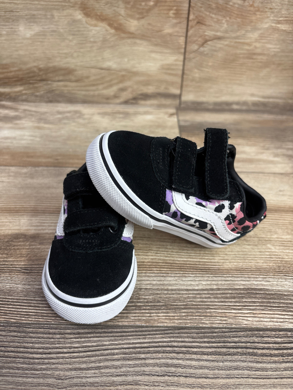 Vans Ward V Double Strap Sneakers Black sz 5c