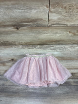 Cat & Jack Tulle Sparkly Skirt Pink sz 18m