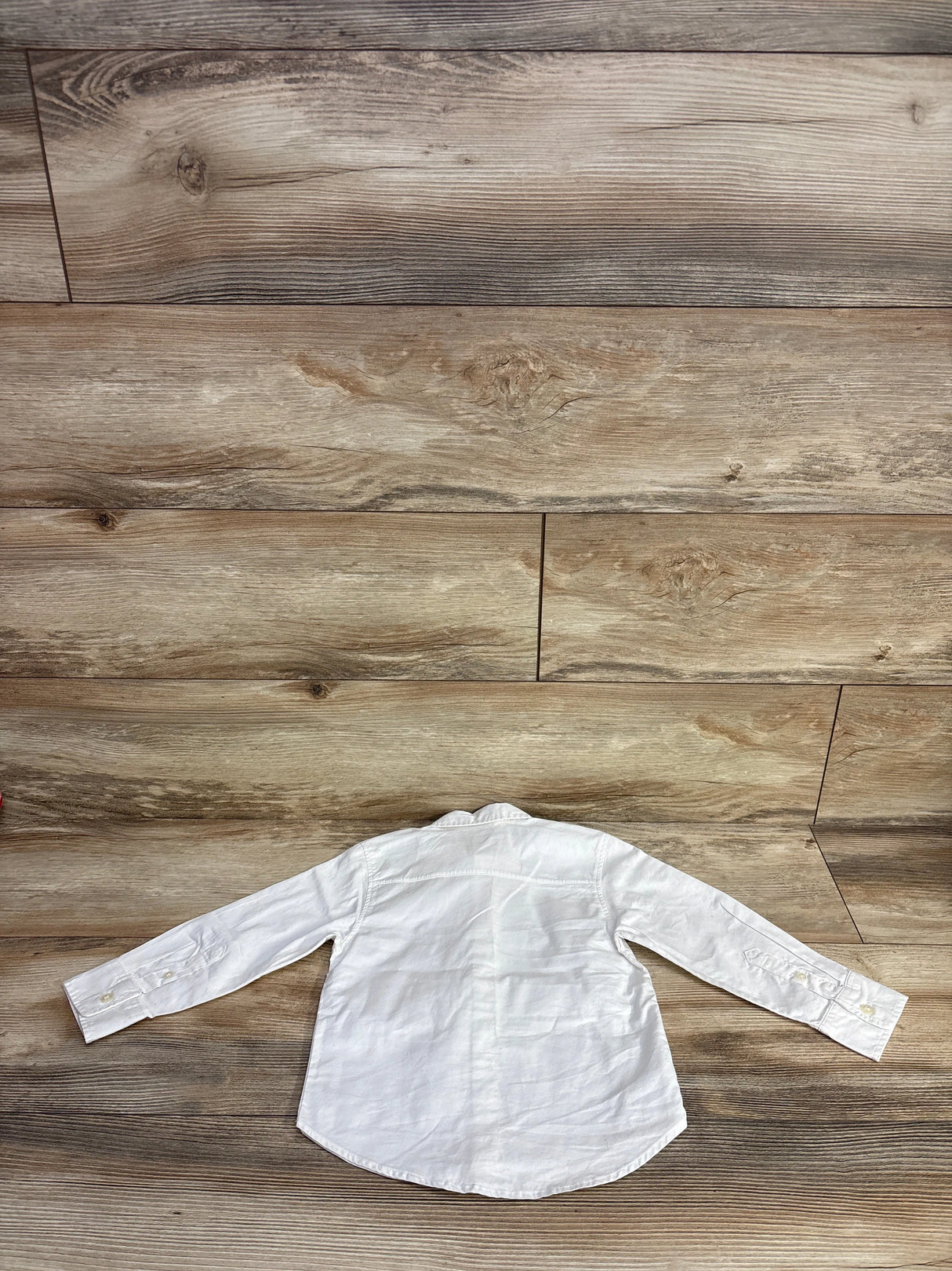 H&M Button Up Dress Shirt White sz 2T