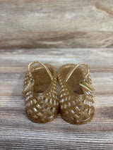 Old Navy Jelly Sandals Gold sz 7c