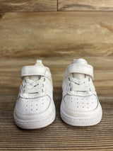 Nike Court Borough Low 2 TD 'Triple White' Sneakers sz 2c
