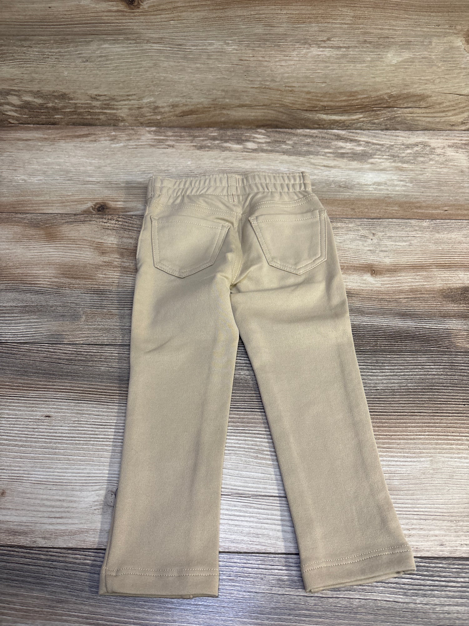 NEW Children's Place Uniform Ponte Knit Pull On Jeggings Tan sz 2T