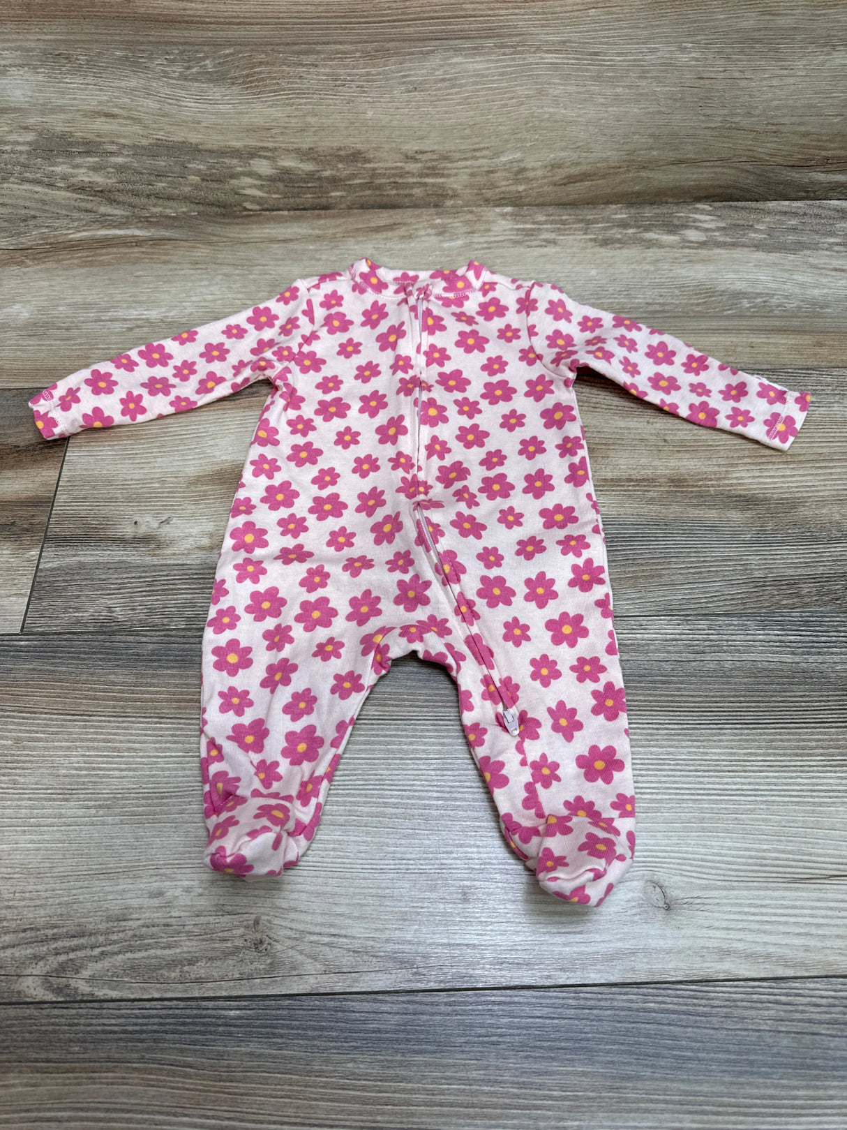 Old Navy Floral Sleeper Pink sz 0-3m