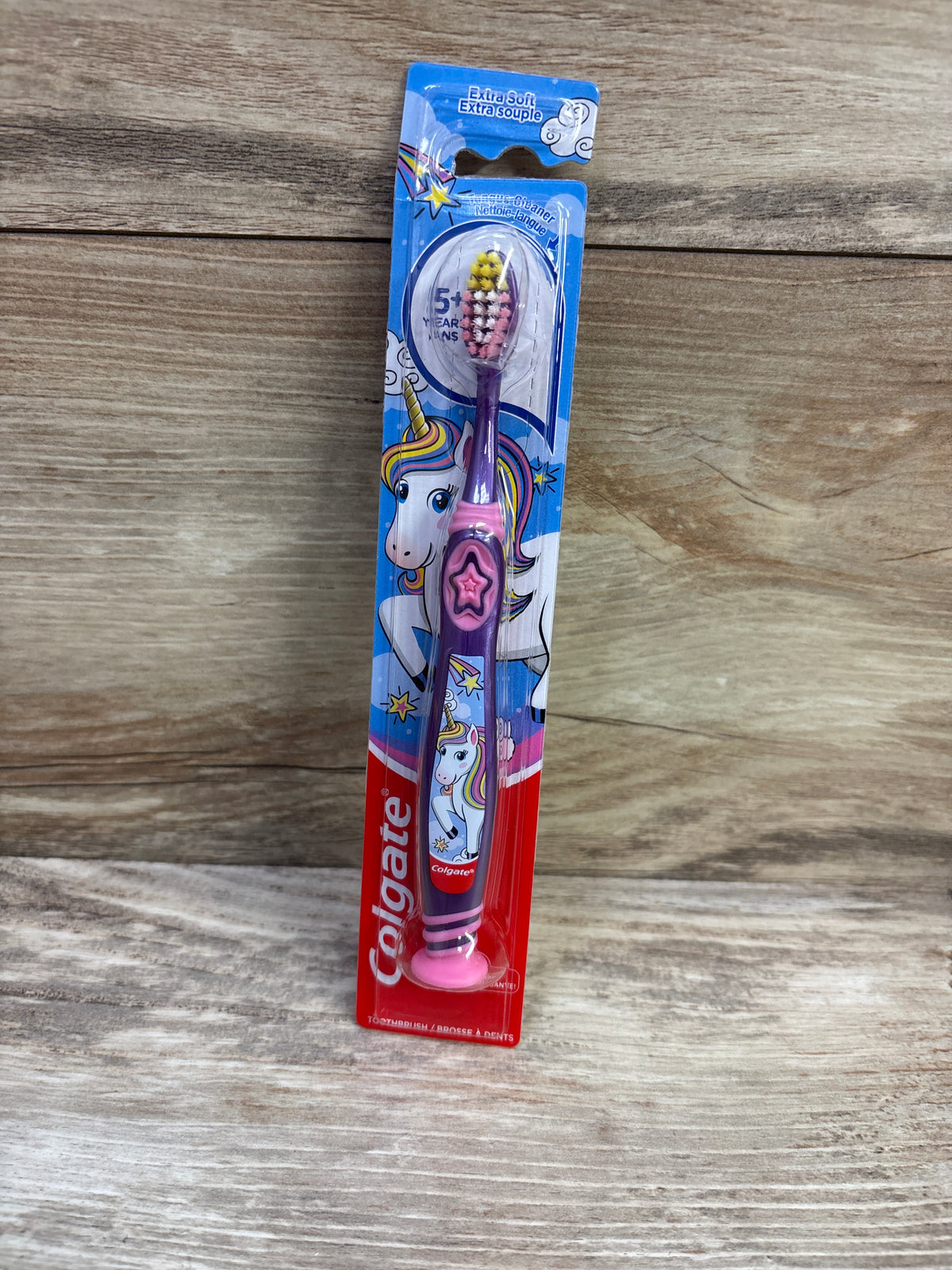 NEW Colgate Unicorn Extra Soft Toothbrush Purple