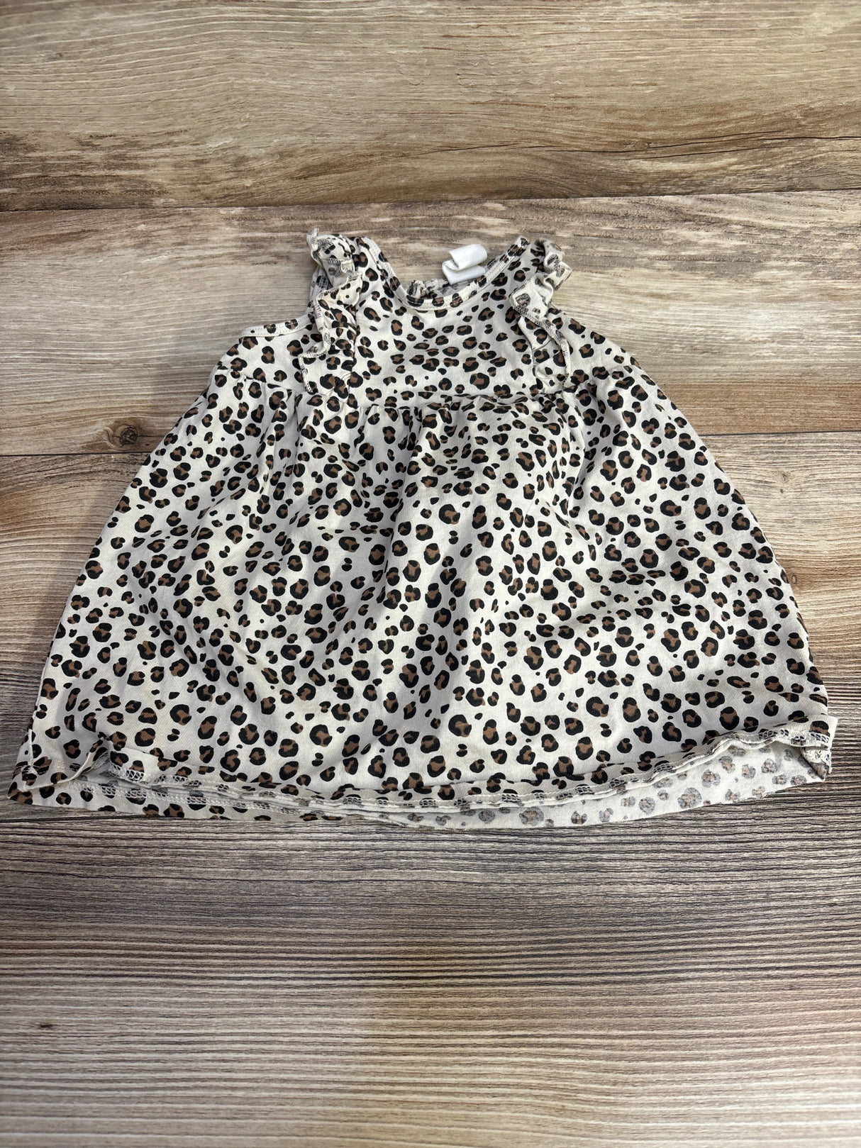 H&M Leopard Print Dress Beige sz 6m