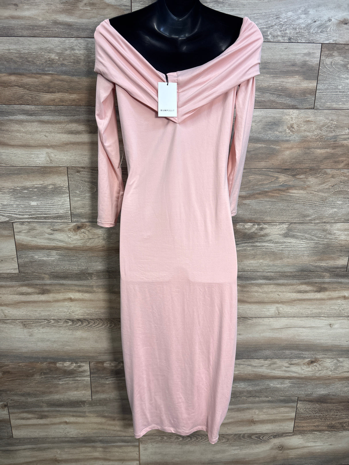 NEW Bumpsuit Maternity The Alison Dress in Dusty Pink sz XL