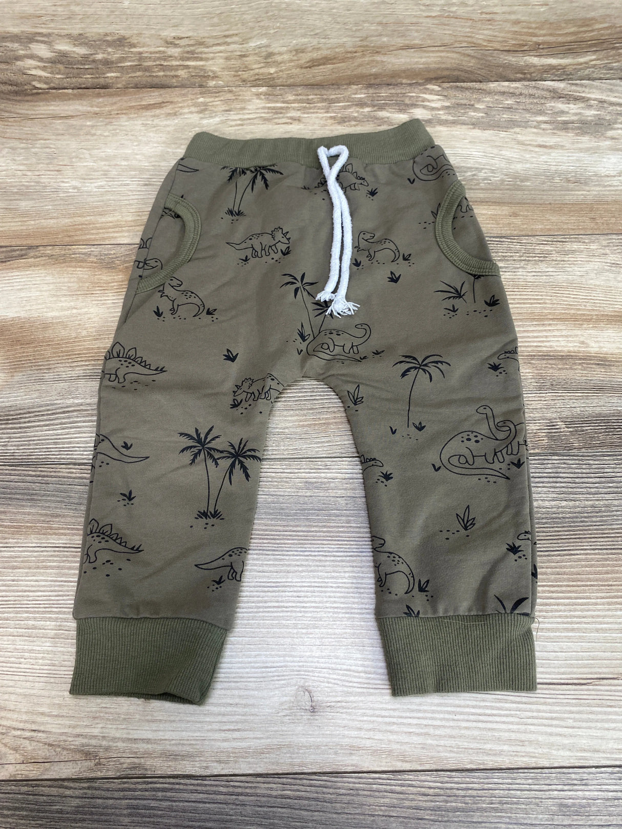 Dino Joggers Green sz 12-18m