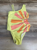 Old Navy 1pc Yellow Sunshine Cutout Swimsuit sz 3T