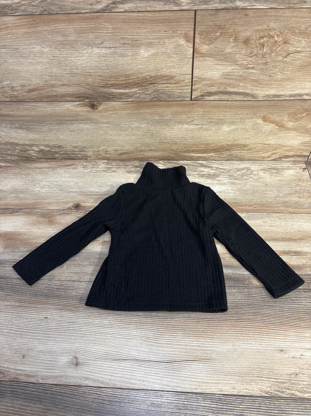 Ribbed Turtle Neck Black sz 2T