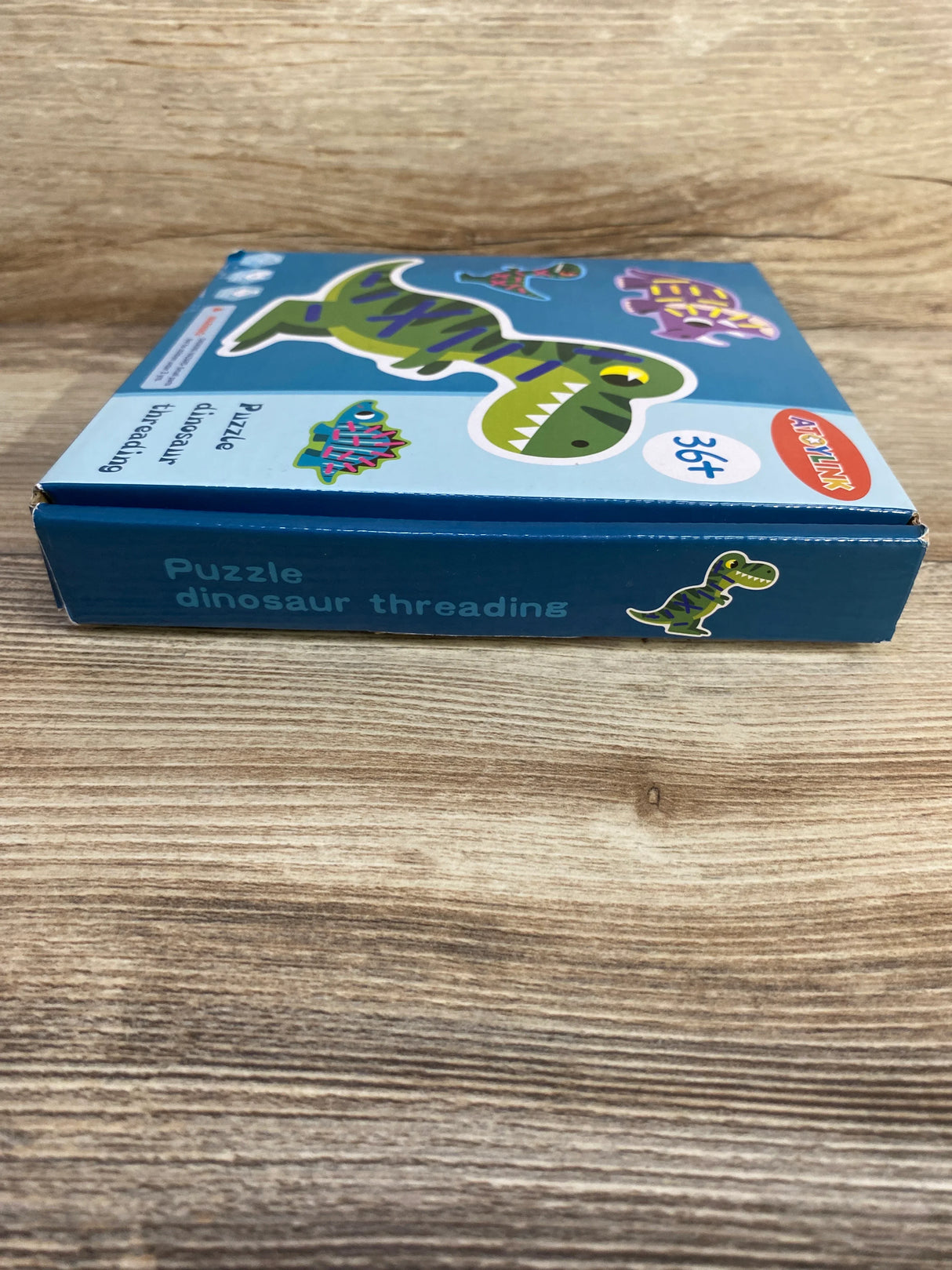 AToyLink 5pc Puzzle Dinosaur Threading Toy