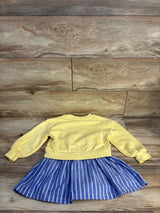 Baby Gap Sweater Knit Tunic Yellow sz 4-5T