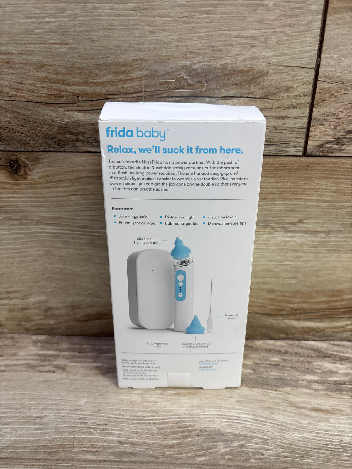 NEW FridaBaby Electric NoseFrida Nasal Aspirator
