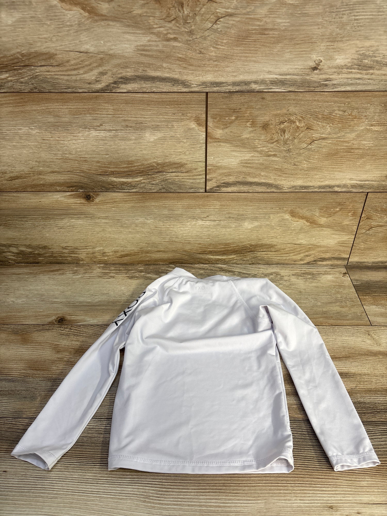 Roxy Long Sleeve Rash Guard Shirt White sz 4T