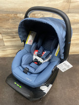 NEW Evenflo Revolve 180 LiteMax NXT Rotating Infant Car Seat with Sensory Soothe in Flint Blue 3-30lbs