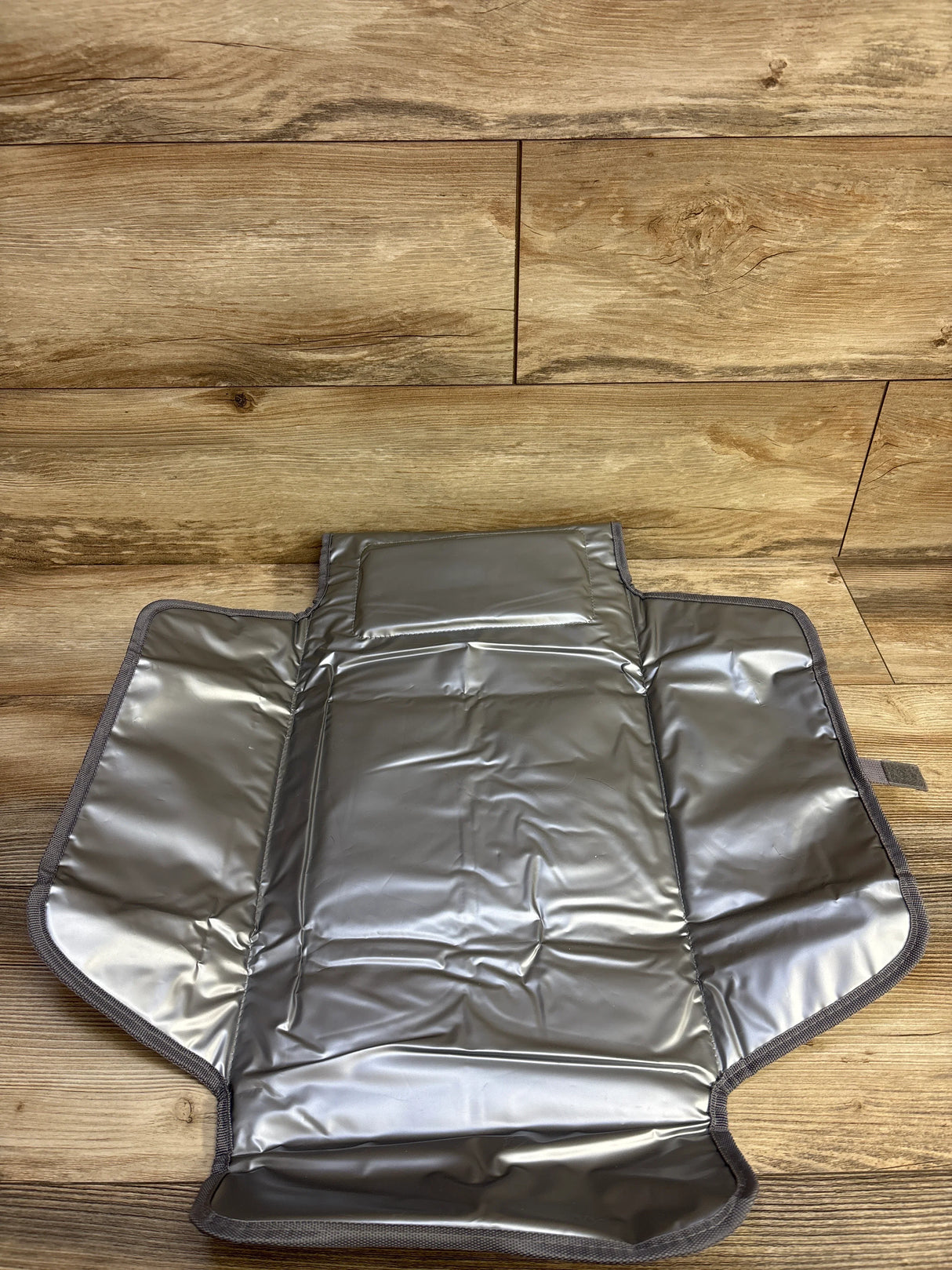 Muppykap Portable Changing Pad with Shoulder Strap, Grey - Me n Mommy To Be