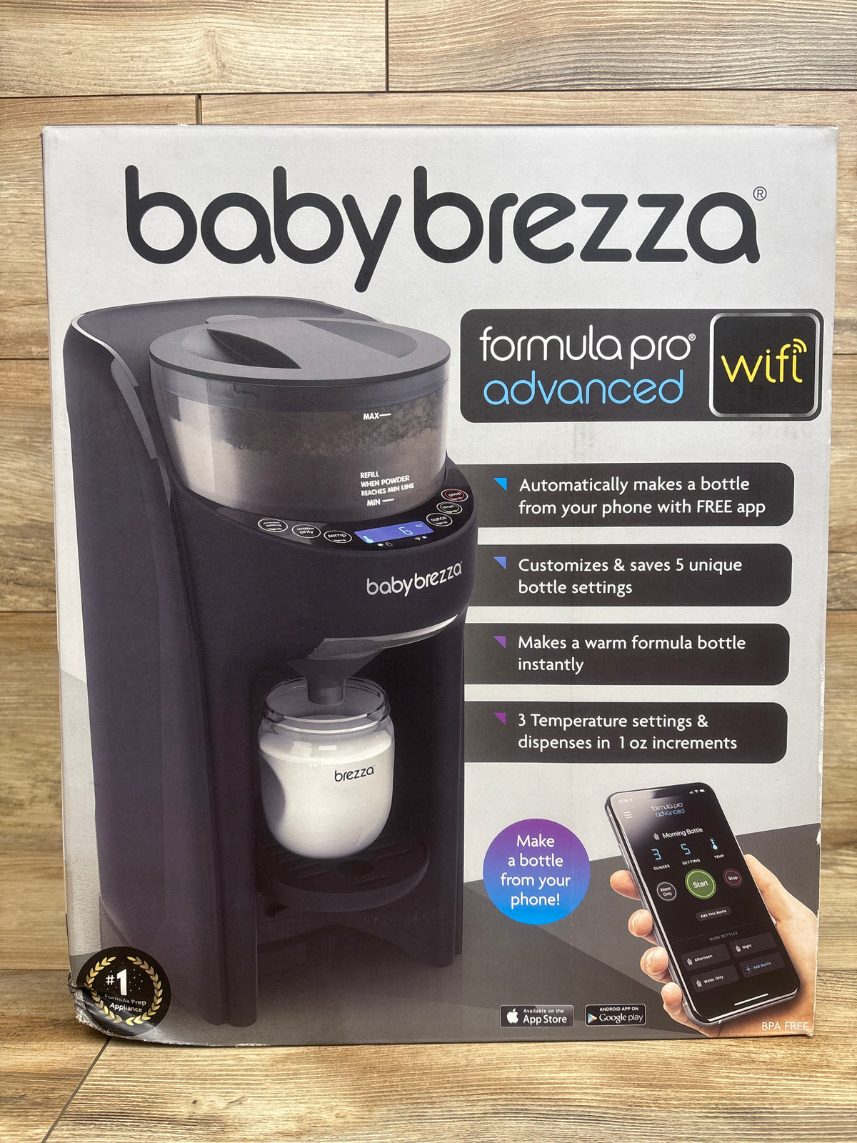 Baby Brezza Pro Advanced Formula Mixer Black