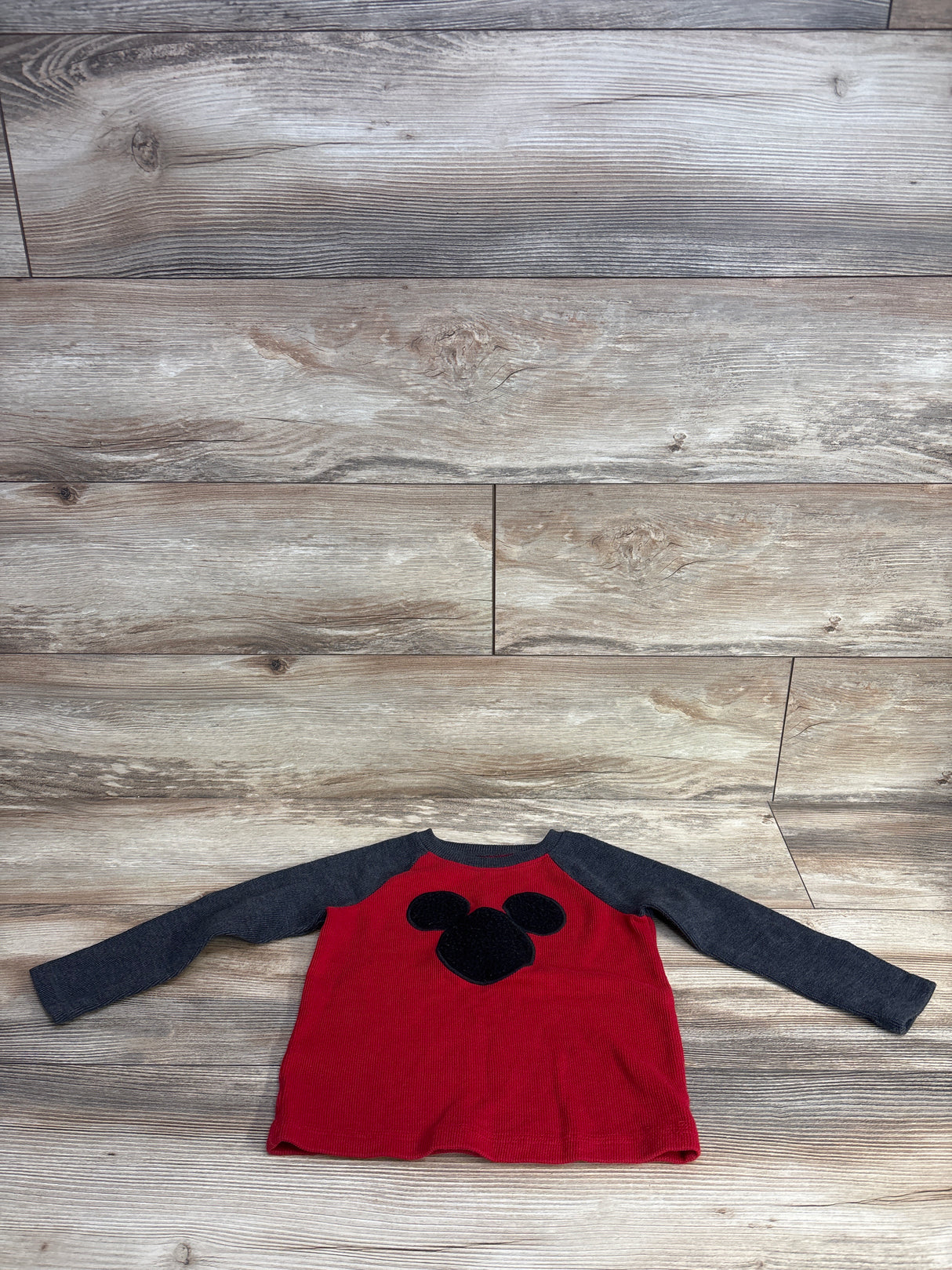 Jumping Beans X Disney Mickey Mouse Long Sleeve Shirt Grey sz 3T