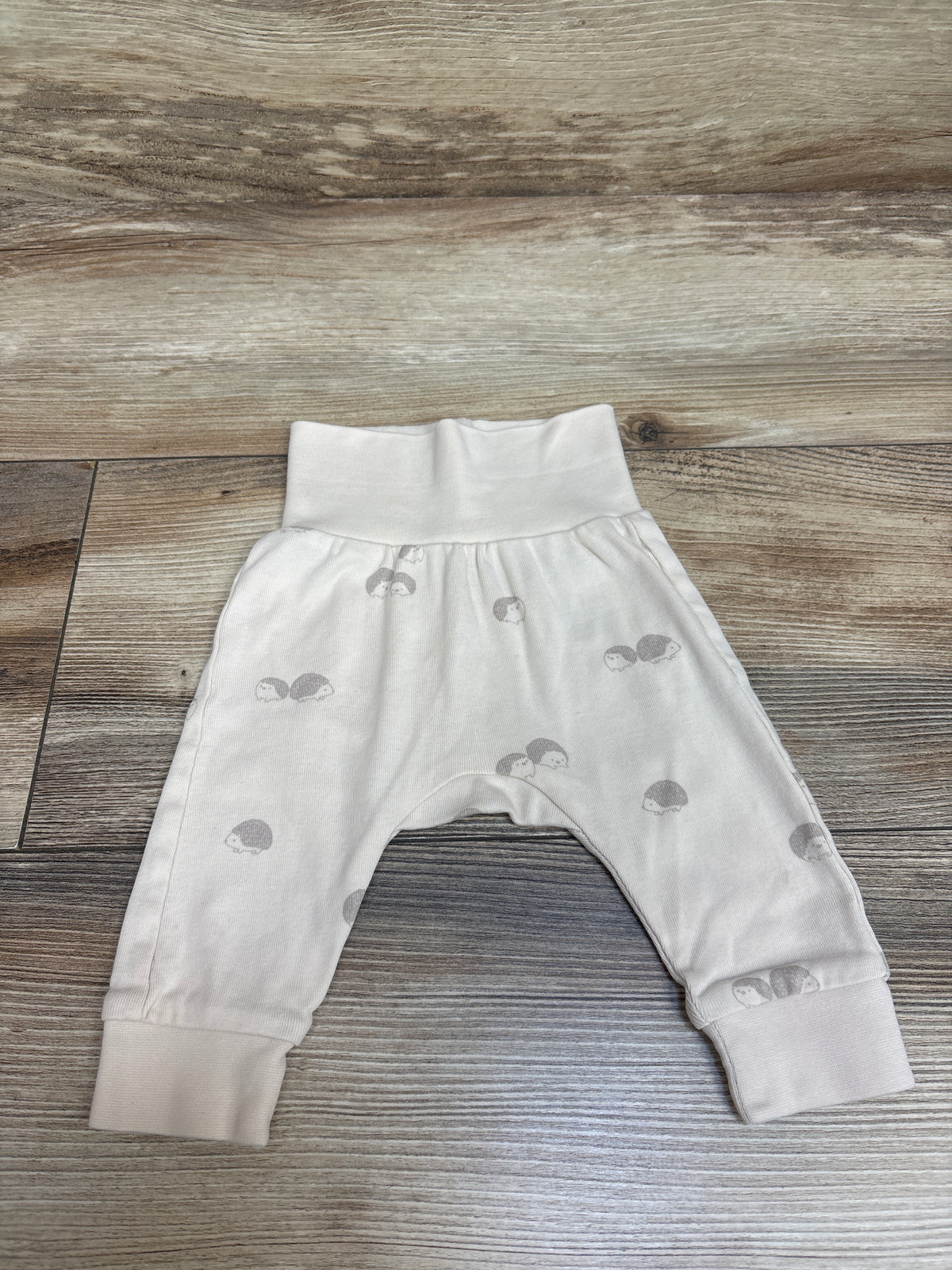 H&M Foldover-Waist Pants Cream sz Newborn