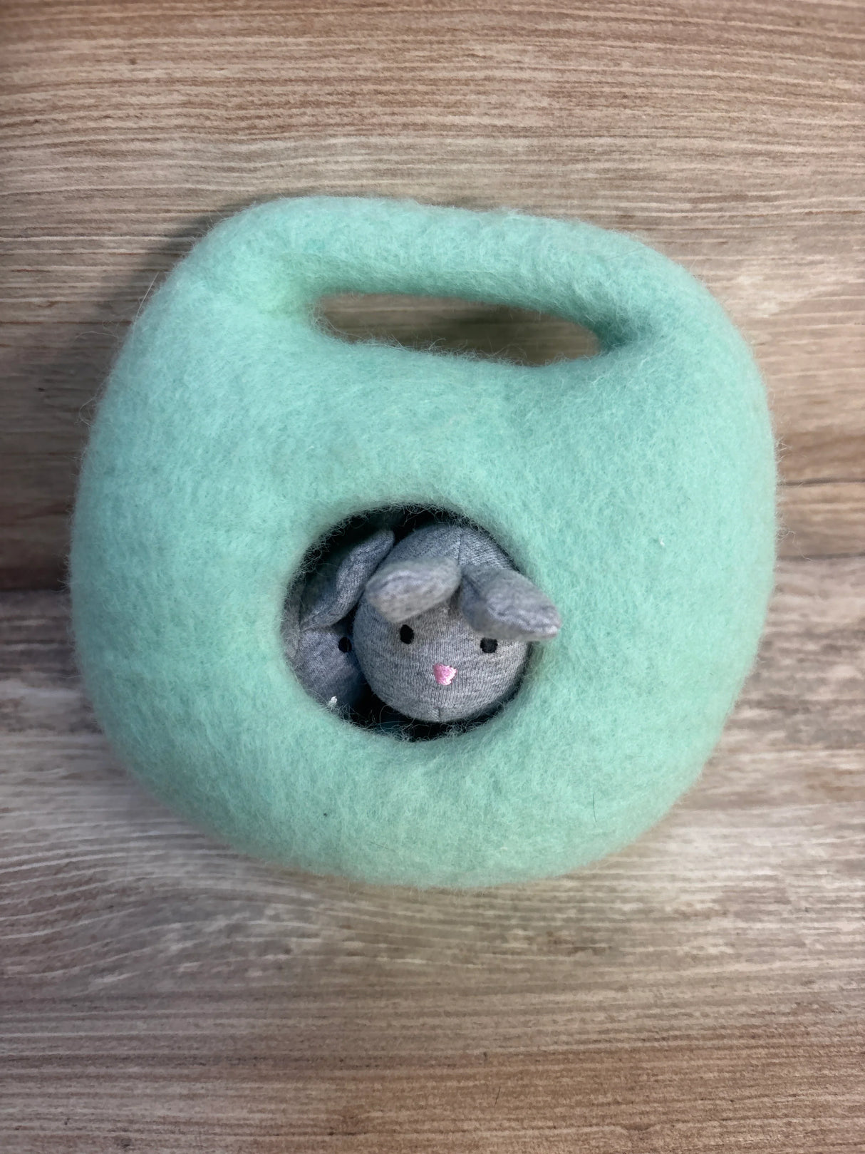 Lovevery Bunnies In A Felt Burrow Playset