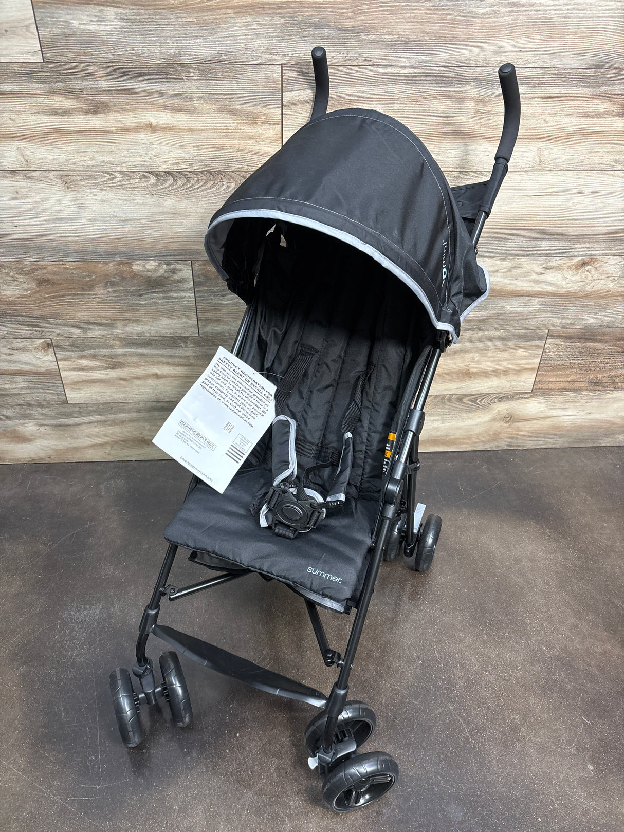 NEW Summer by Ingenuity 3Dmini Convenience Stroller - Grey