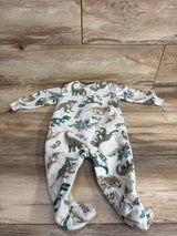 Kids Headquarters Dino Blanket Sleeper Ivory sz 9m