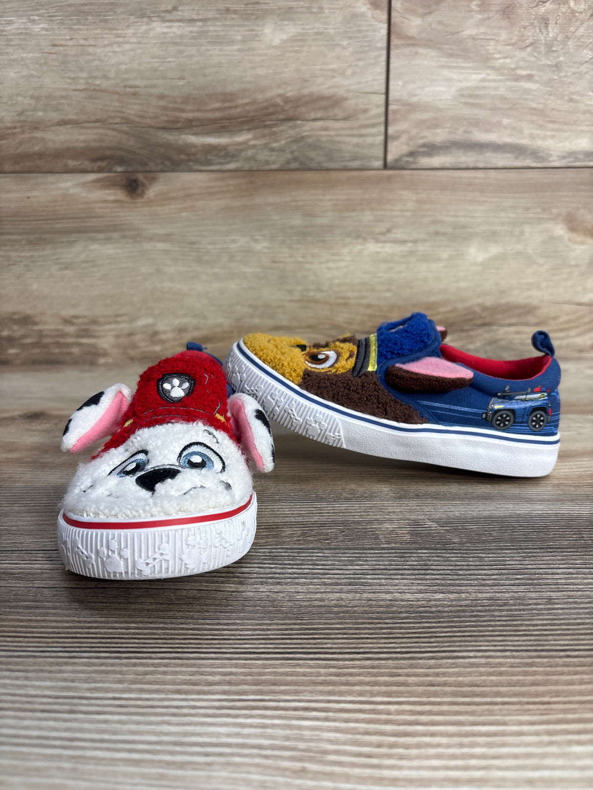 Paw Patrol Fleece Slip On Sneakers Blue sz 10c