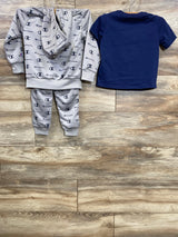 Champion 3pc Full Zip Jacket & Bottoms Set Grey sz 4T