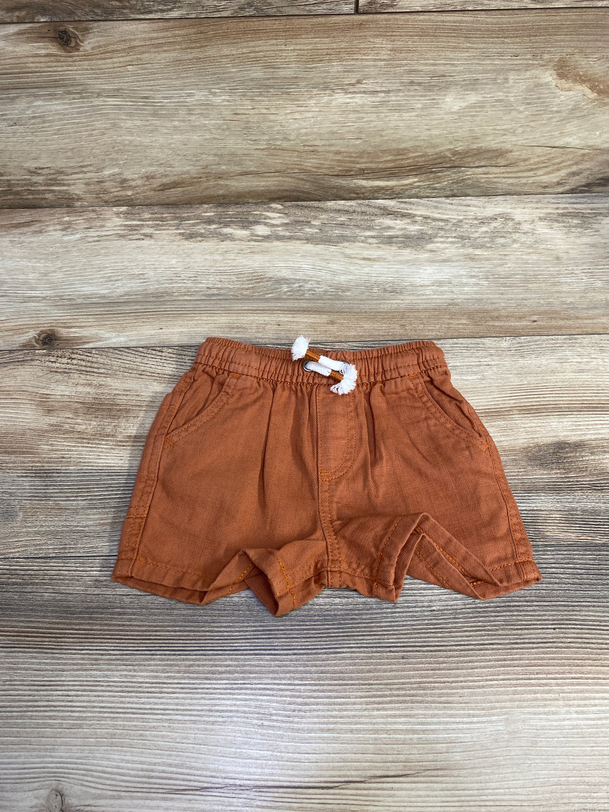 Little Co. Drawstring Shorts Brown sz 9m