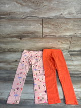 Amazon Essentials x Star Wars 2pk Leggings Set Coral sz 5T