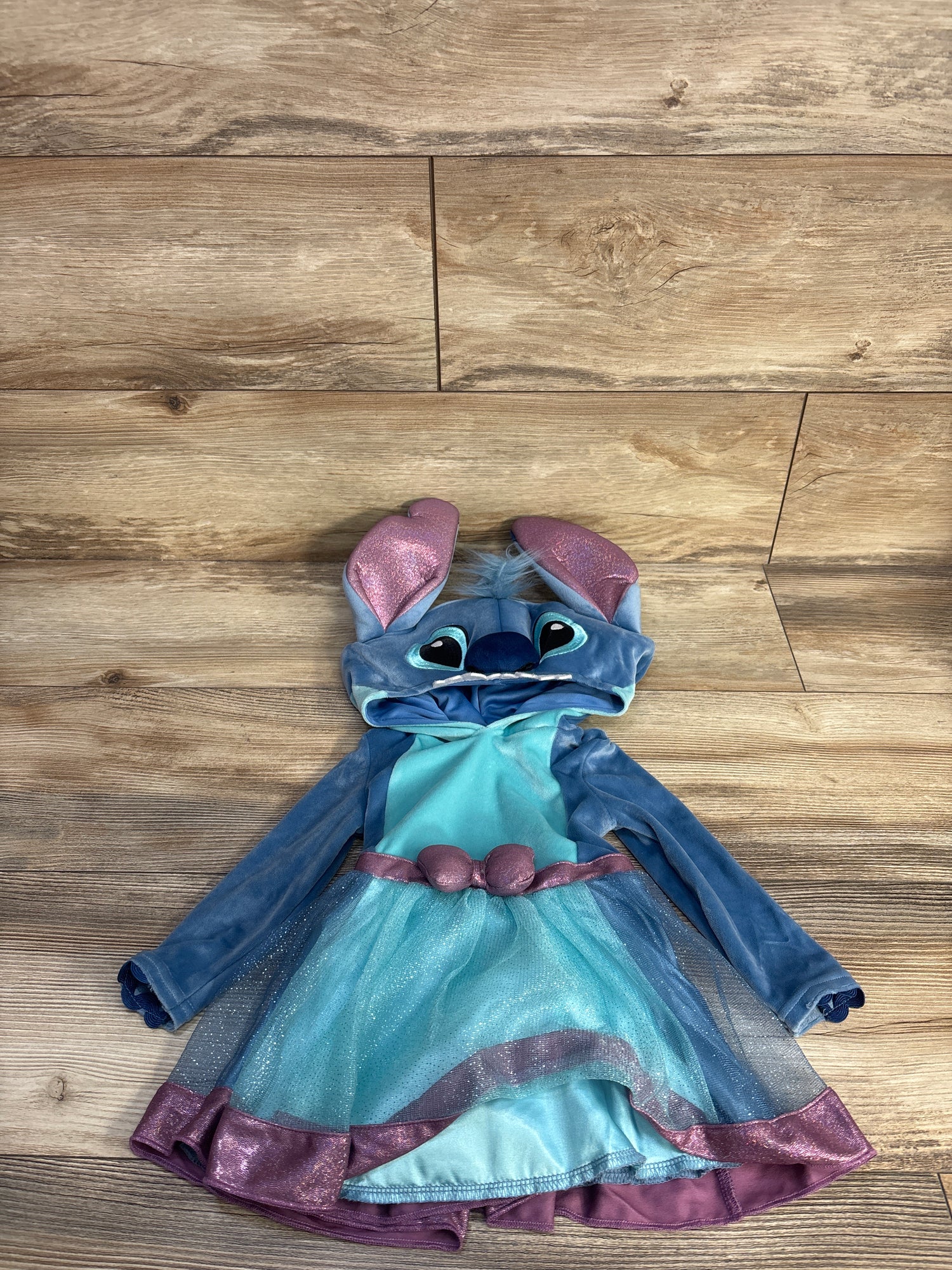 Spirit Halloween Disney Stitch Costume Dress Blue sz 6-12m